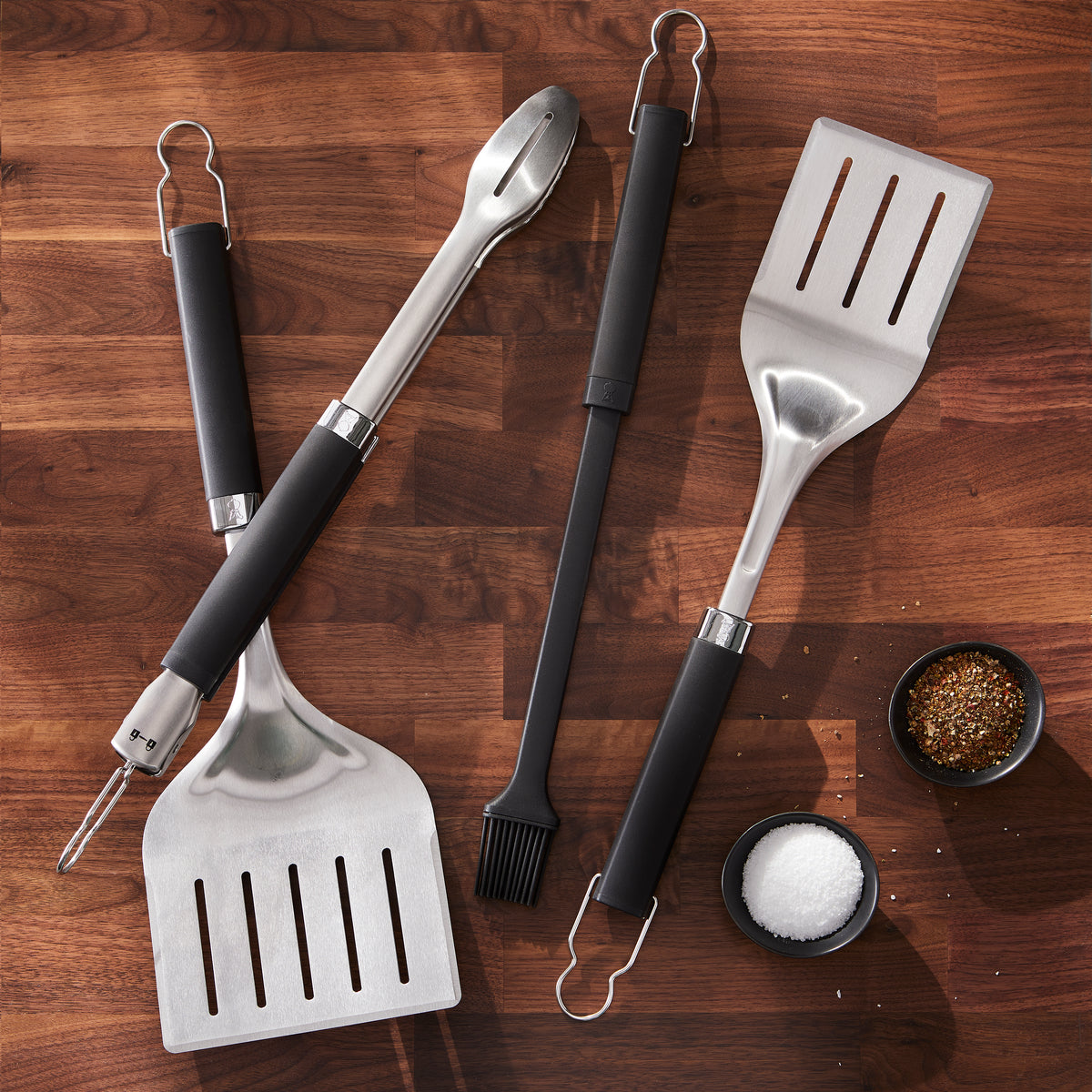 Set de 3 utensilios precision para parrilla