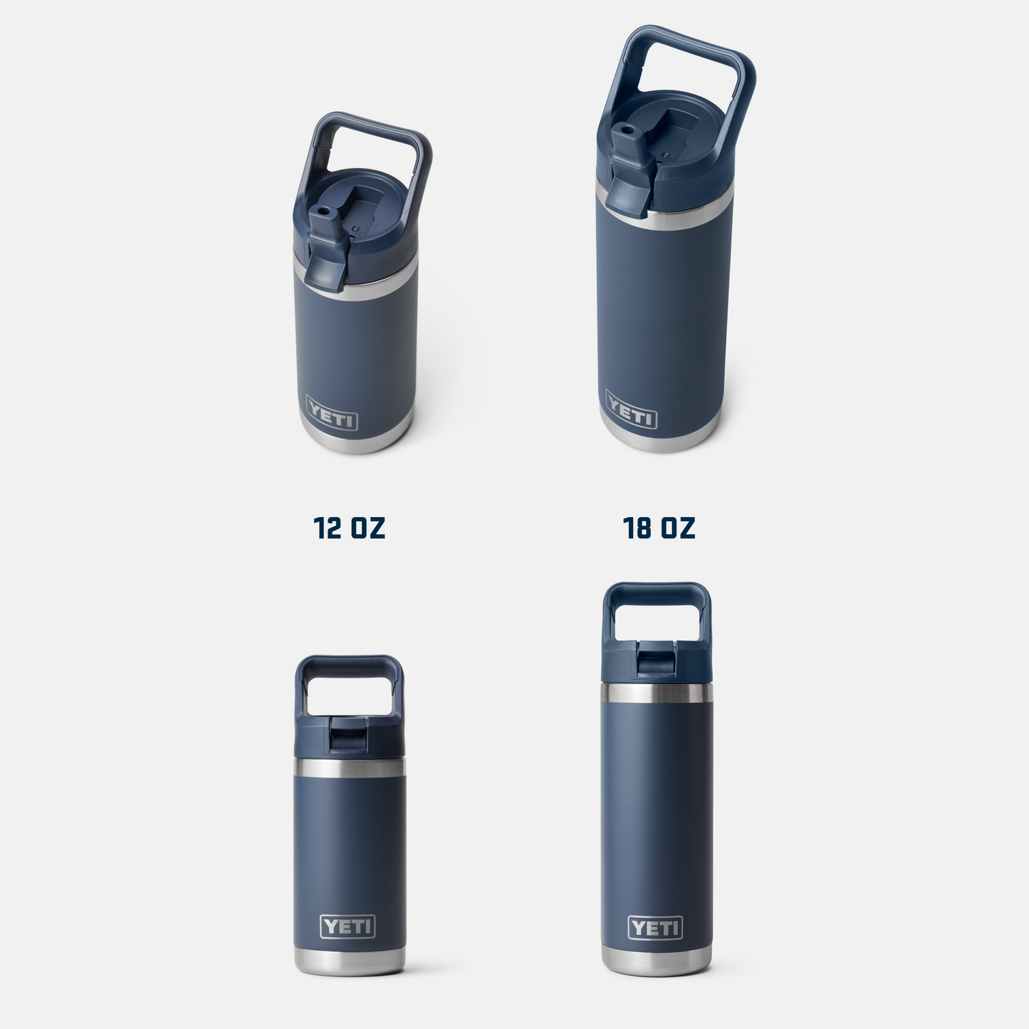 18 oz Straw Water Bottle