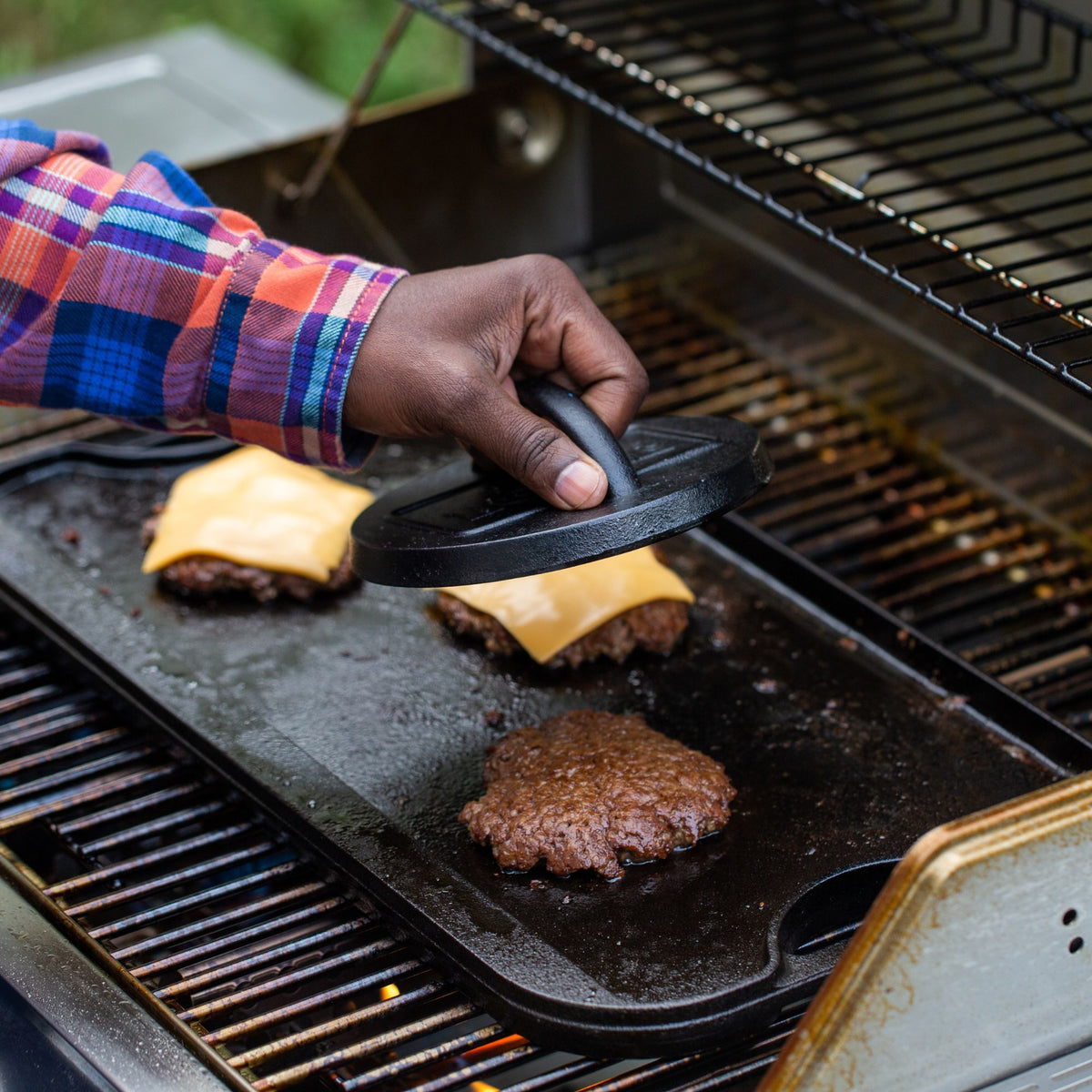 6.25" Round Burger Press