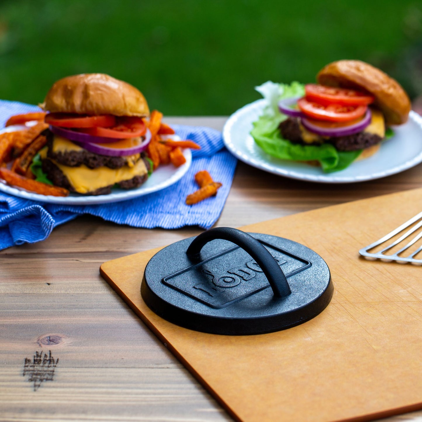 6.25" Round Burger Press