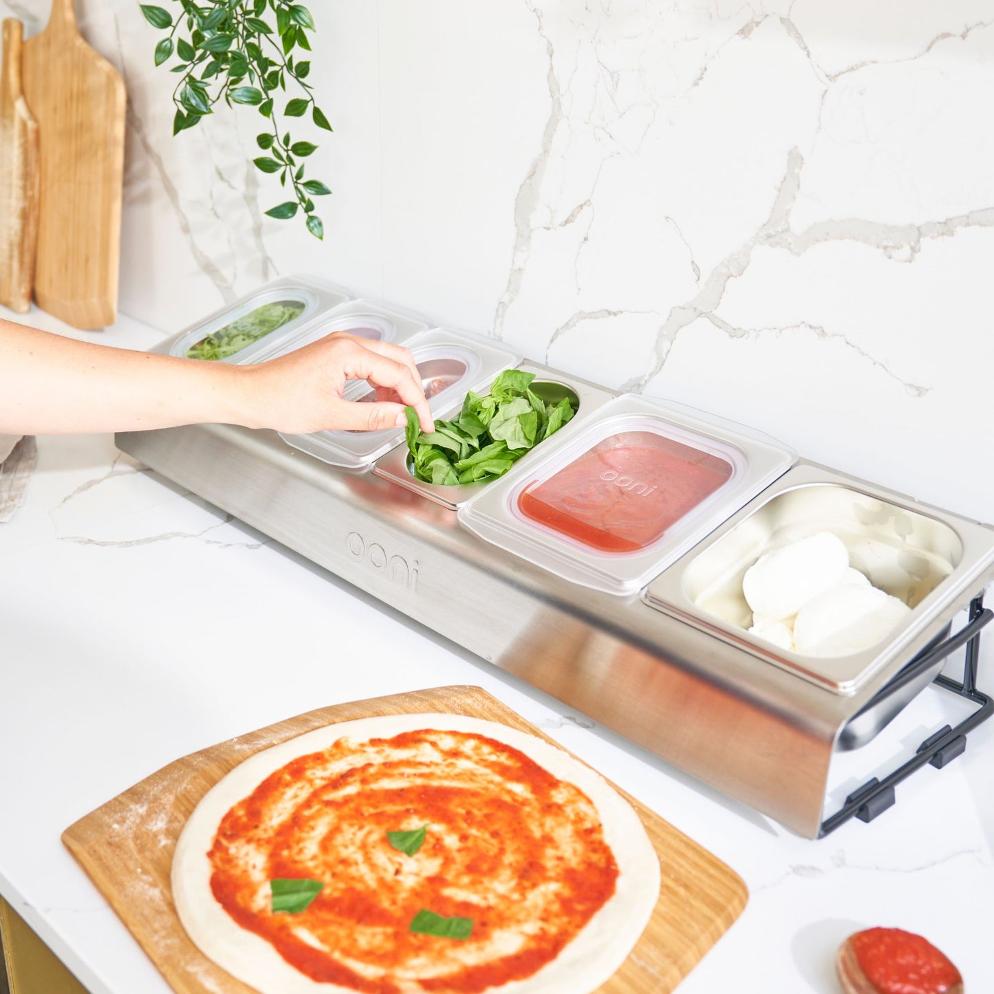 Pizza Topping Station