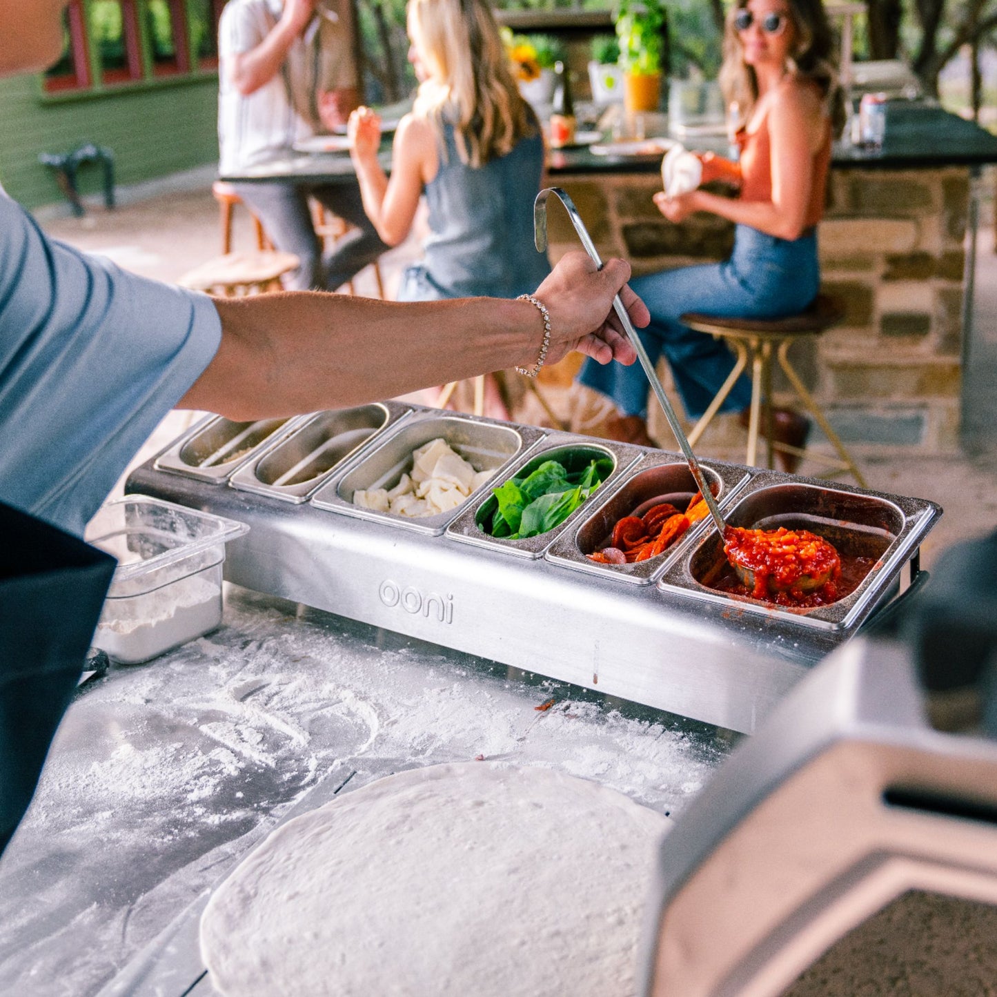 Pizza Topping Station