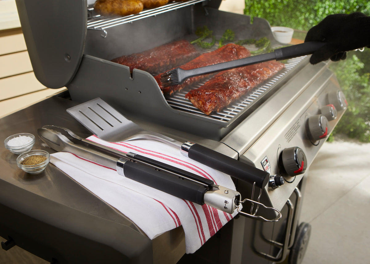 Set de 3 utensilios precision para parrilla