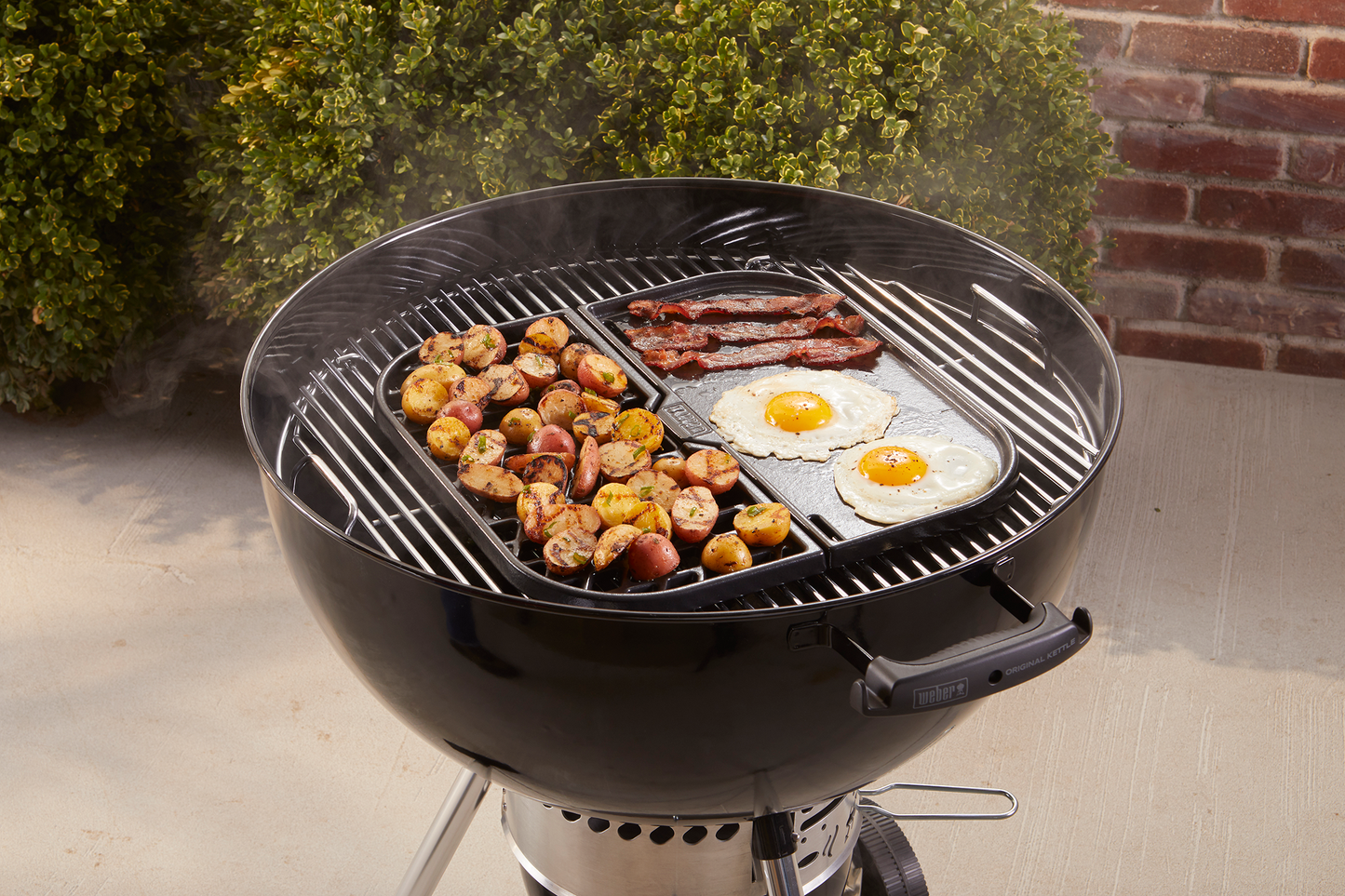 Set de parrilla y plancha