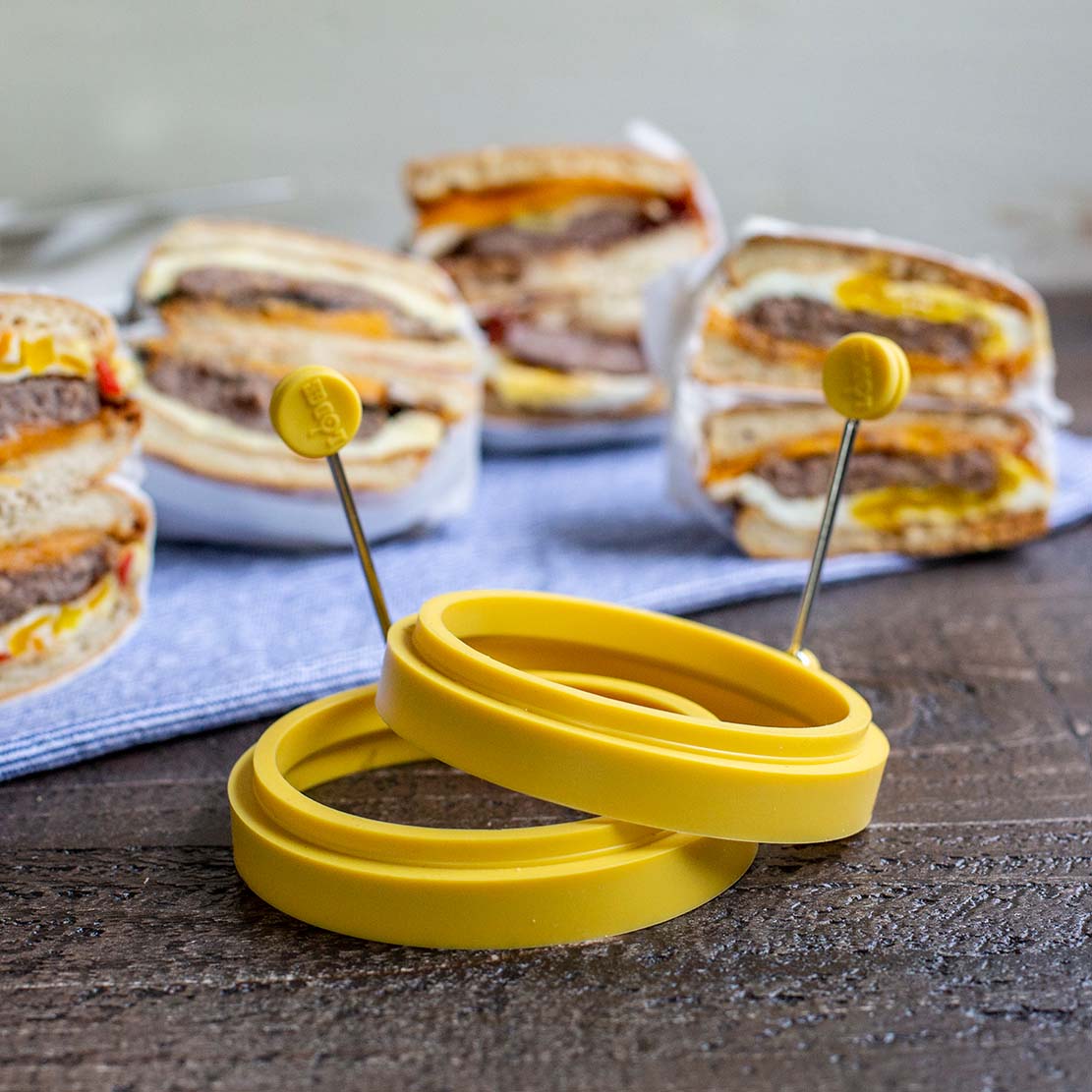 Molde para huevo de silicón