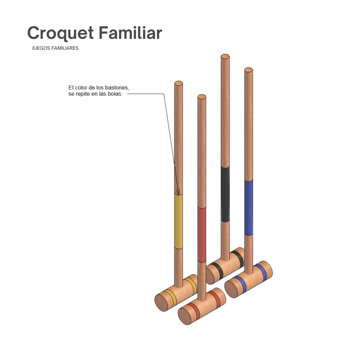 Croquet Adulto - Juego Familiar