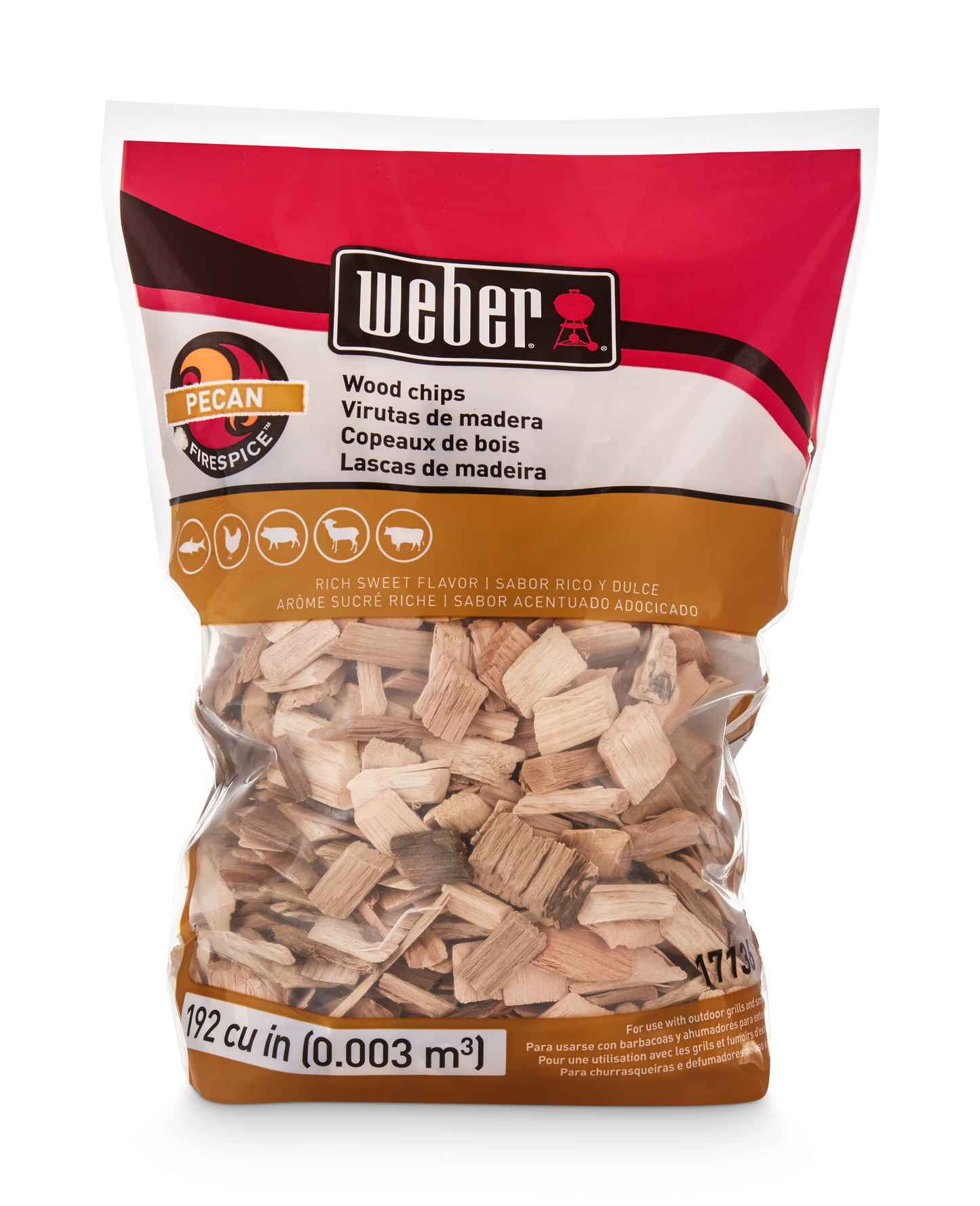 Chips para ahumar de Pecan