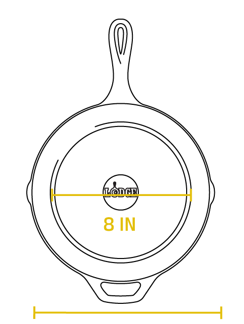 10.25'' Cast Iron Skillet