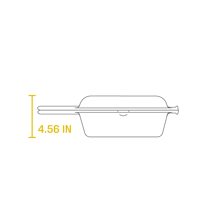 3.2 Quart Cast Iron Combo Cooker