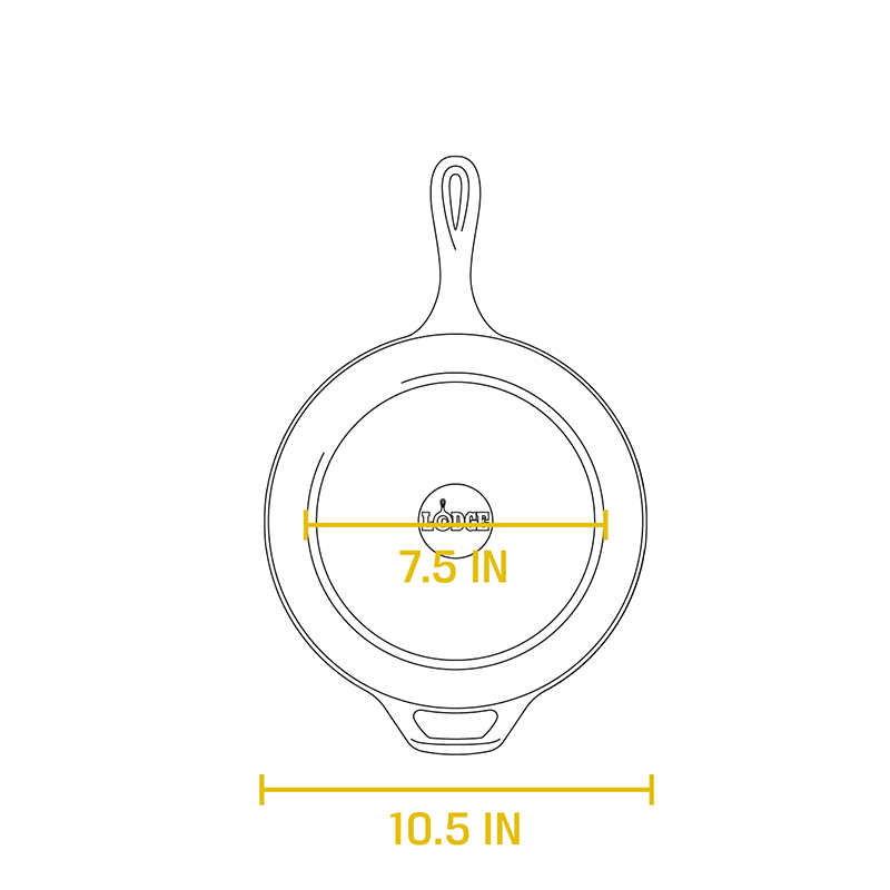 3.2 Quart Cast Iron Combo Cooker