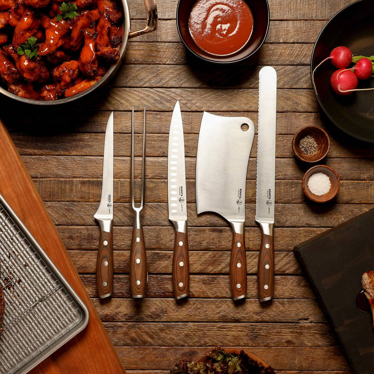 Avanta Ultimate BBQ Set - Set 6 piezas