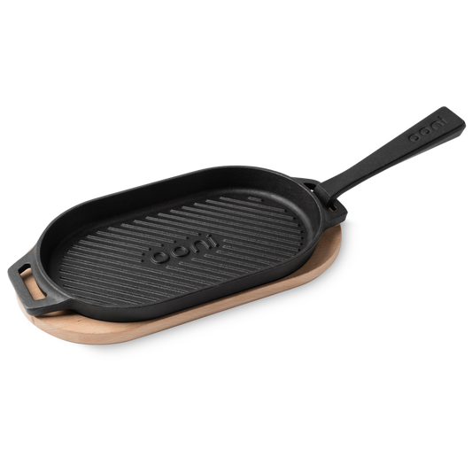 Grizzler Pan with Removable Handle