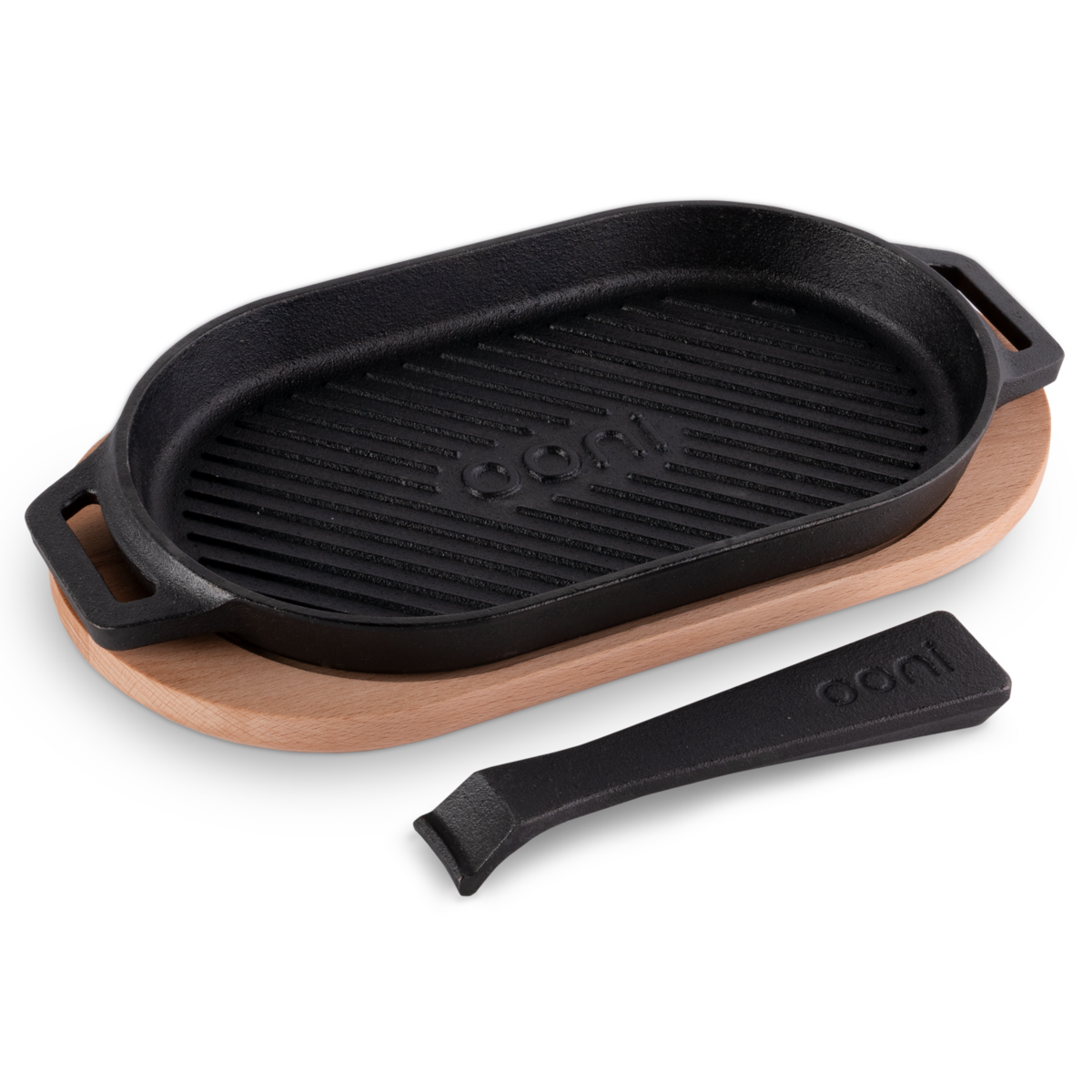 Grizzler Pan with Removable Handle
