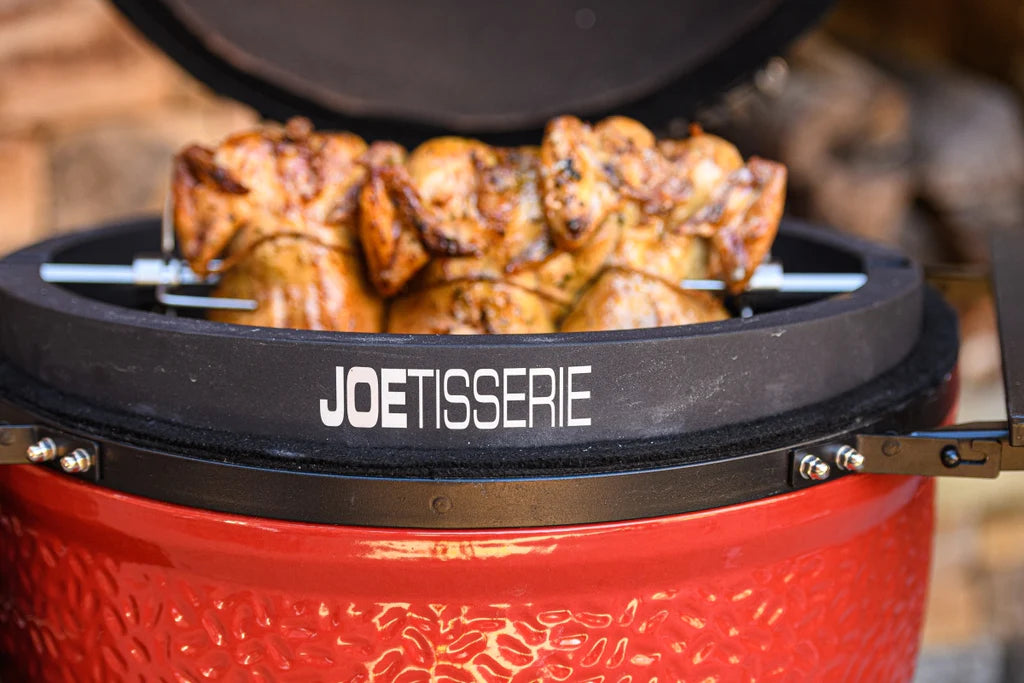 JoeTisserie - Rostizador Giratorio Eléctrico para Kamado Joe
