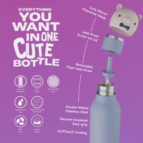 Piggy Bestie Bottle - Cerdito