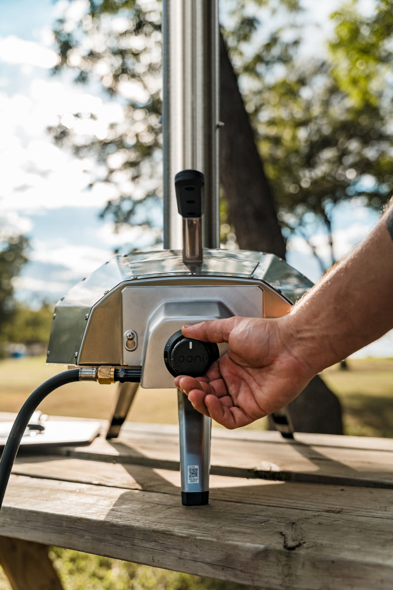 Adaptador para cilindro de gas propano de 20 lb para Ooni Karu 12