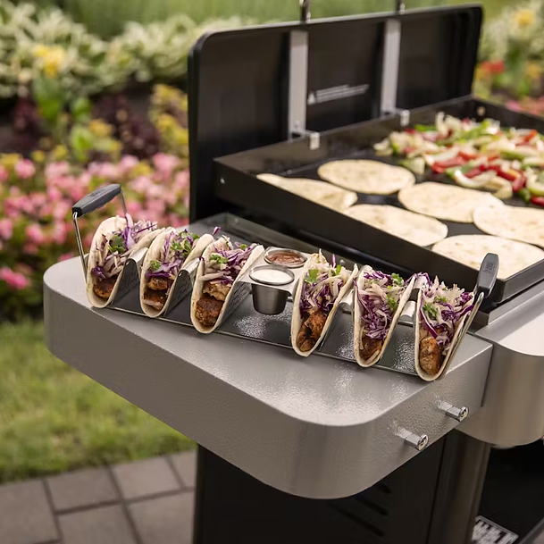 Griddle taco Rack