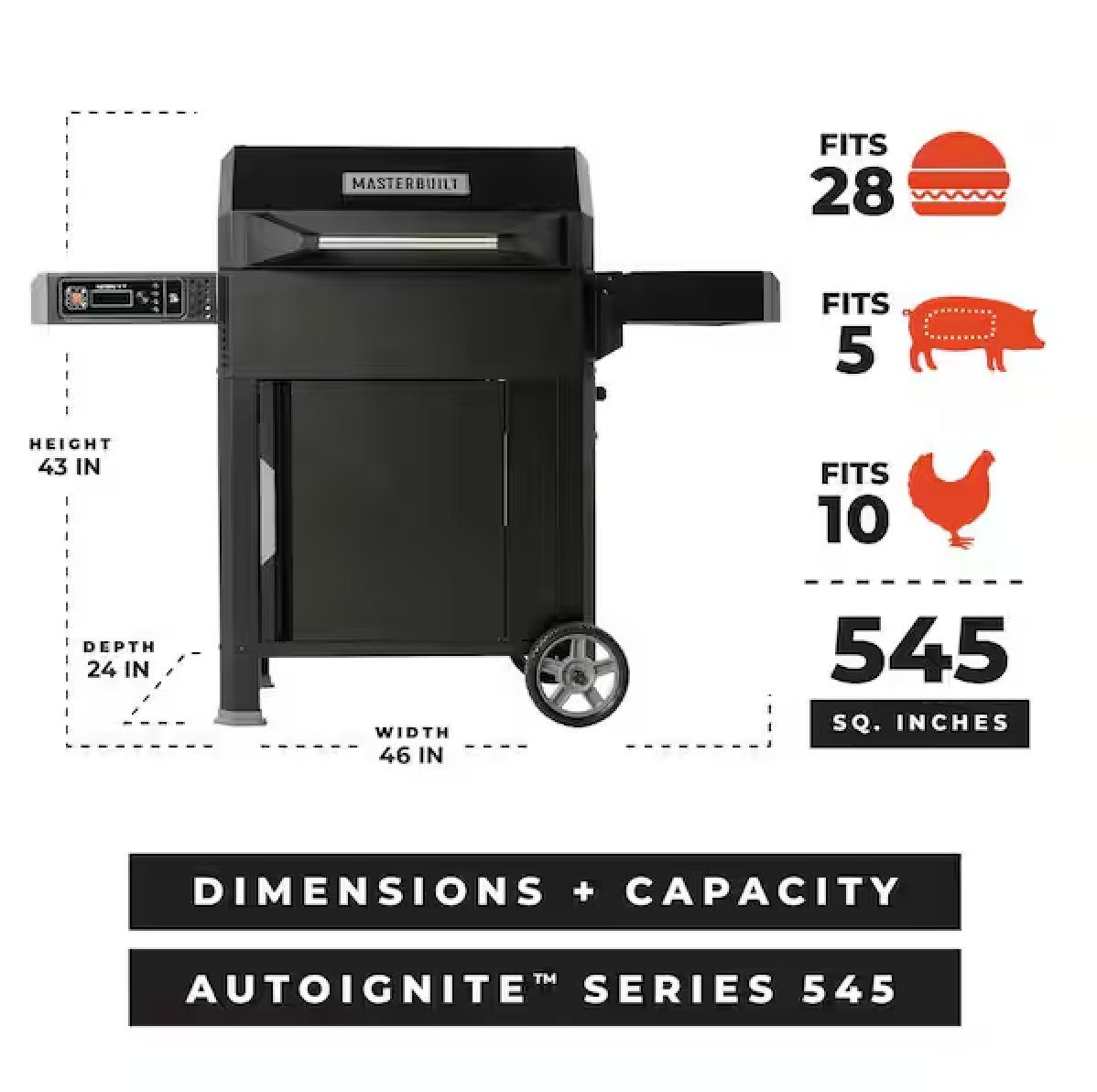 Masterbuilt AutoIgnite™ Series 545