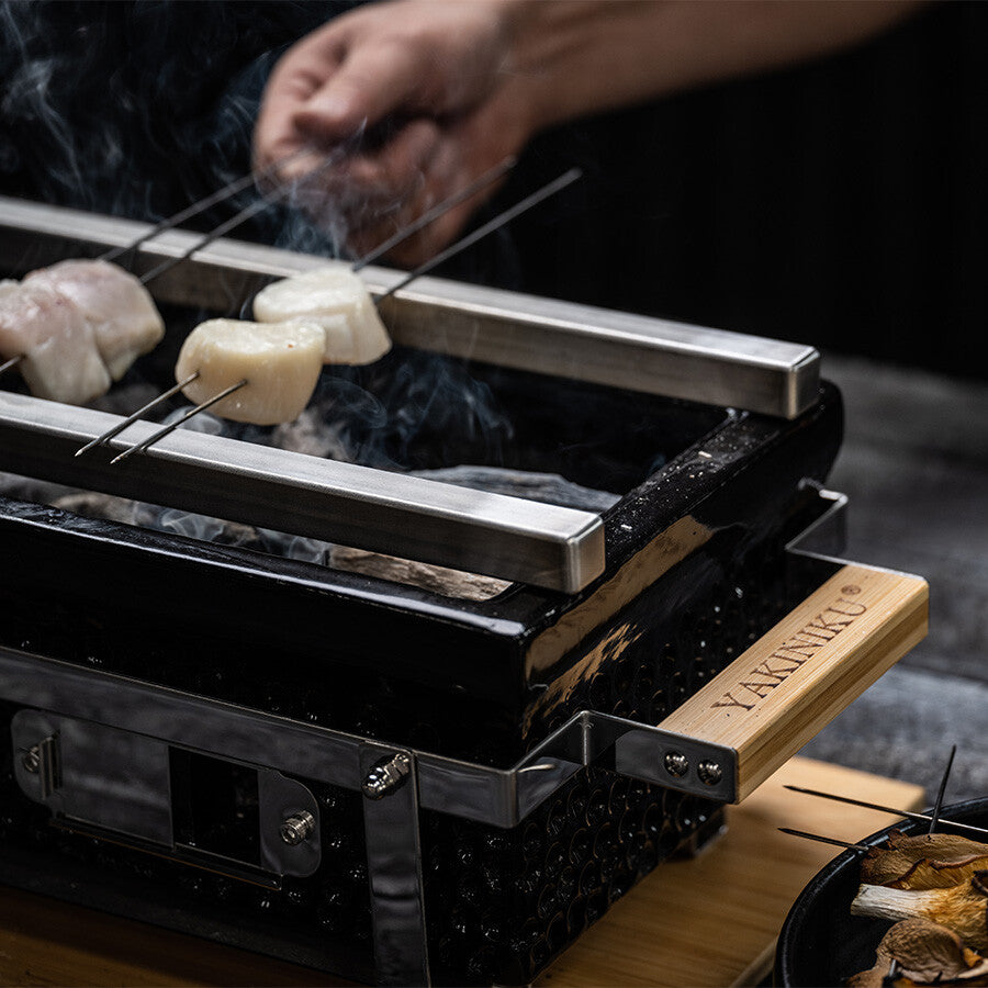 YAKINIKU Barra rectangular Shichirin