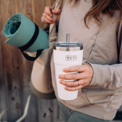 26 oz Stackable Cup with Straw Lid