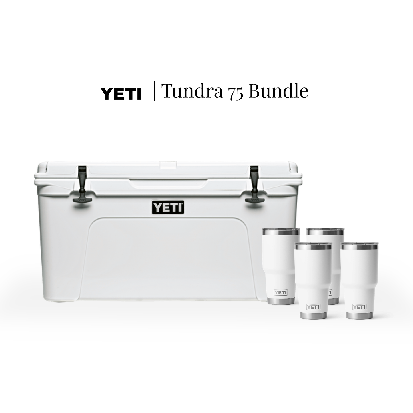 Tundra 75 White - Bundle