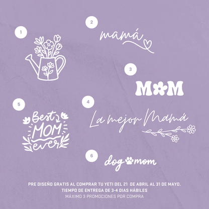 Prediseño de Grabado para Mamá