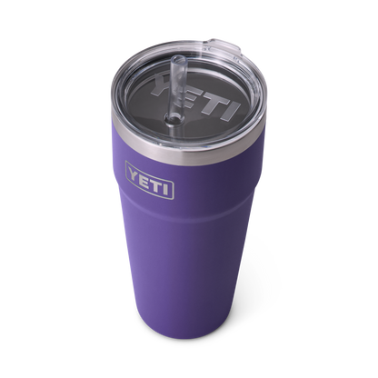 26 oz Stackable Cup with Straw Lid