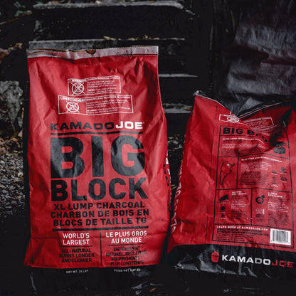 Big Block XL Lump Charcoal - Bolsa de Carbón de 20 lbs