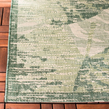 Alfombra Rectangular Grande Beige Green