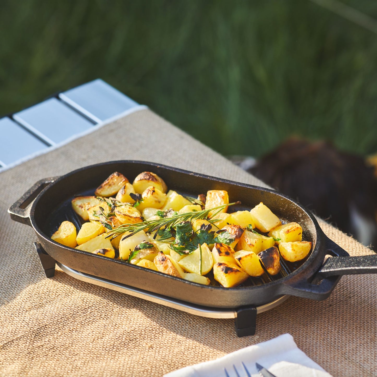 Cast Iron Grizzler Pan