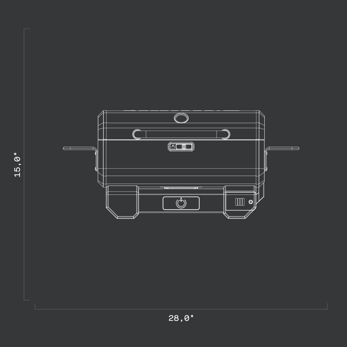 Portable Charcoal Grill