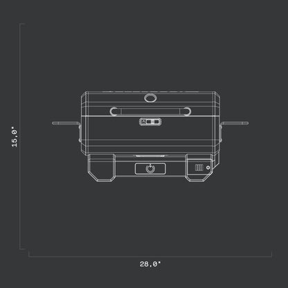 Portable Charcoal Grill