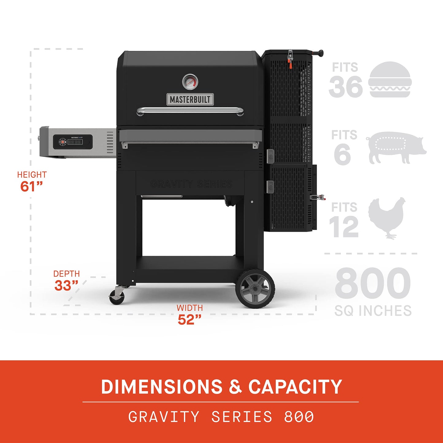 Masterbuilt Gravity Series 800