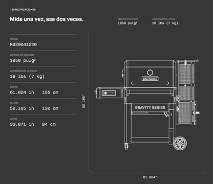 Masterbuilt Gravity Series® 1050