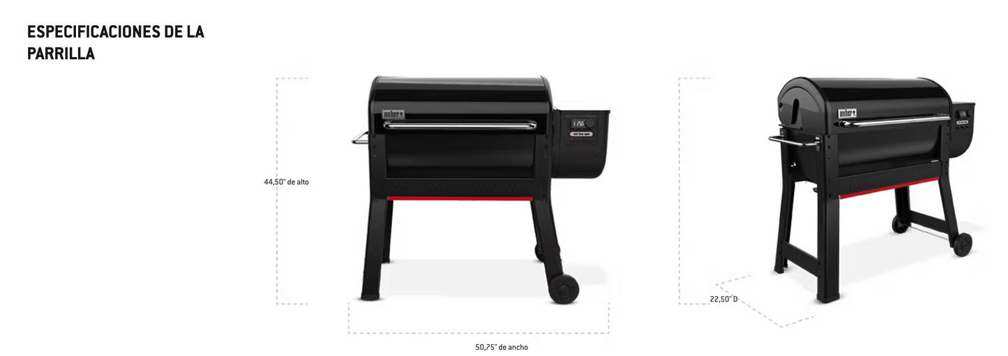 Ahumador de Pellets Smoque XL 34"
