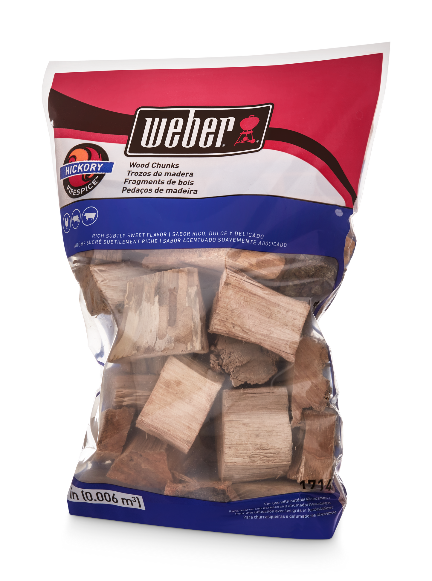 Chunks para ahumar de Hickory