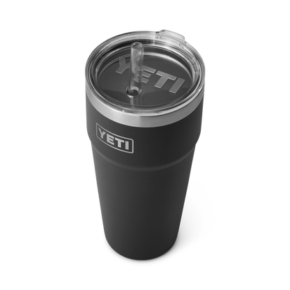 26 oz Stackable Cup with Straw Lid