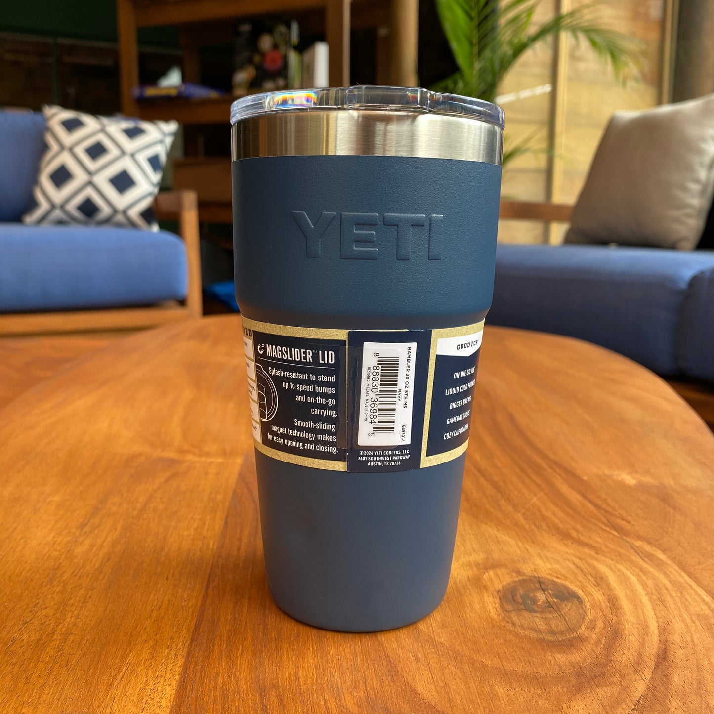 20 oz Stackable Cup Navy Oops! #3