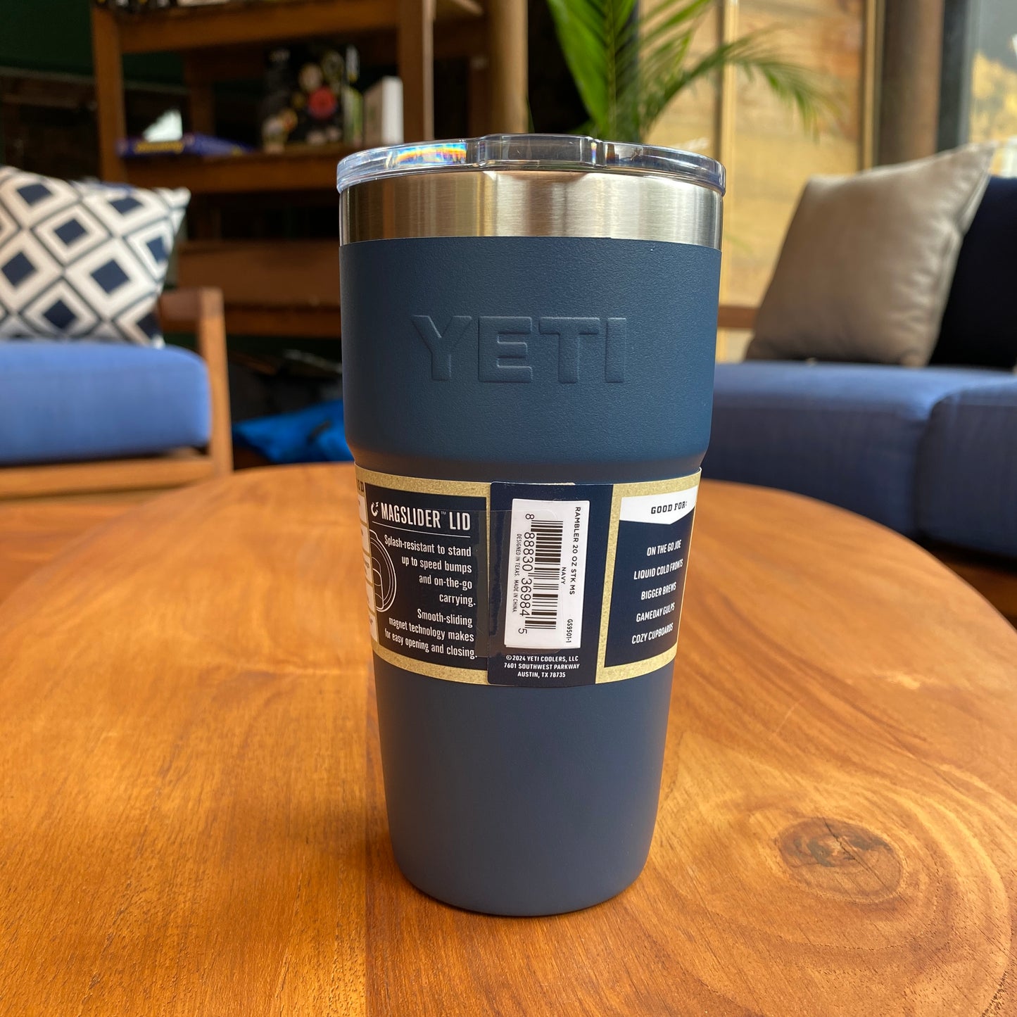 20 oz Stackable Cup Navy Oops! #4