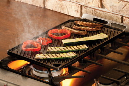 16.75" Cast Iron Double Play Reversible Grill/Griddle