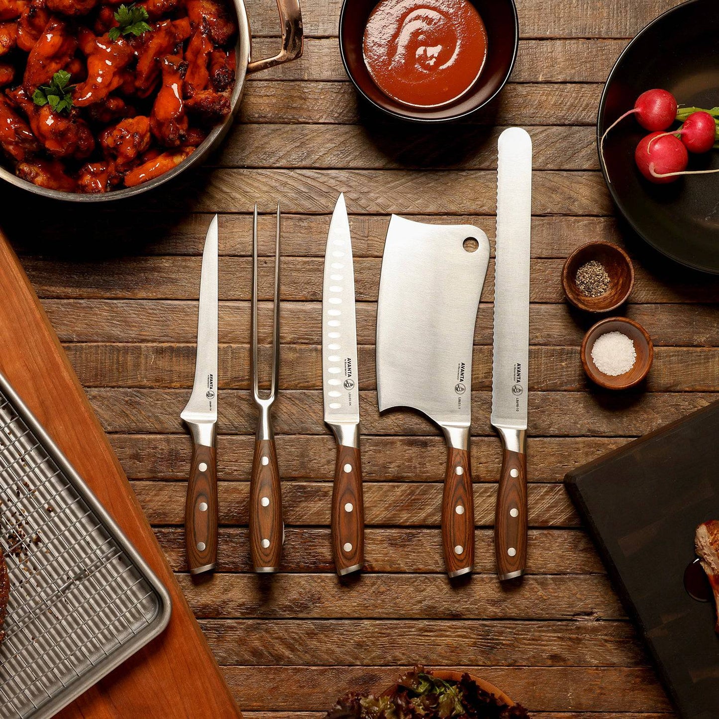 Avanta Ultimate BBQ Set - Set 6 piezas