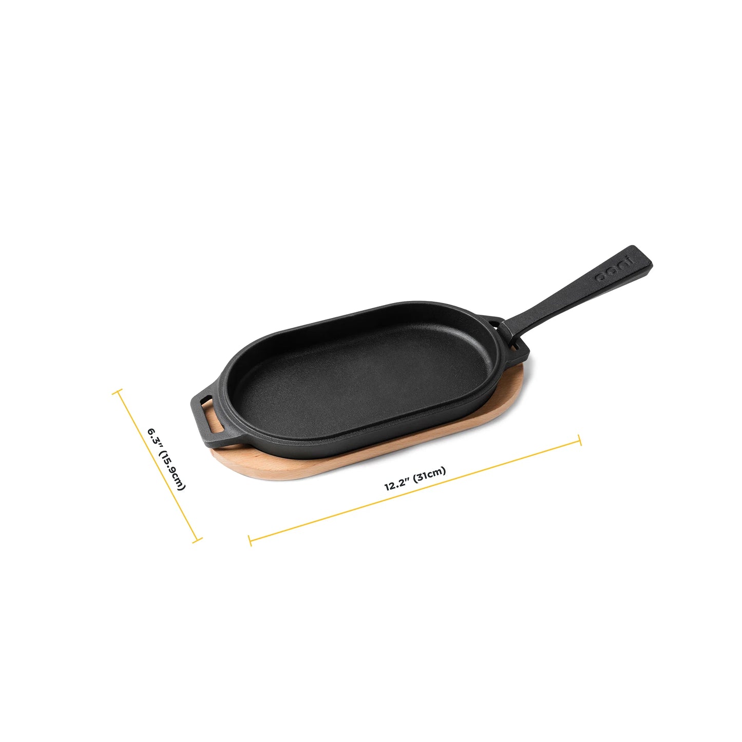 Sizzler Pan with Removable Handle