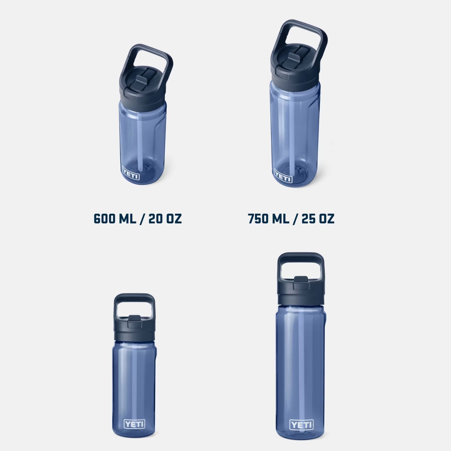 Yonder 20 oz / 0.6 L Straw Water Bottle