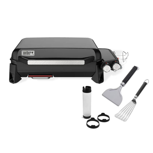 Traveler Portable Griddle 22" + Breakfast kit + Espátula griddle + Scraper griddle