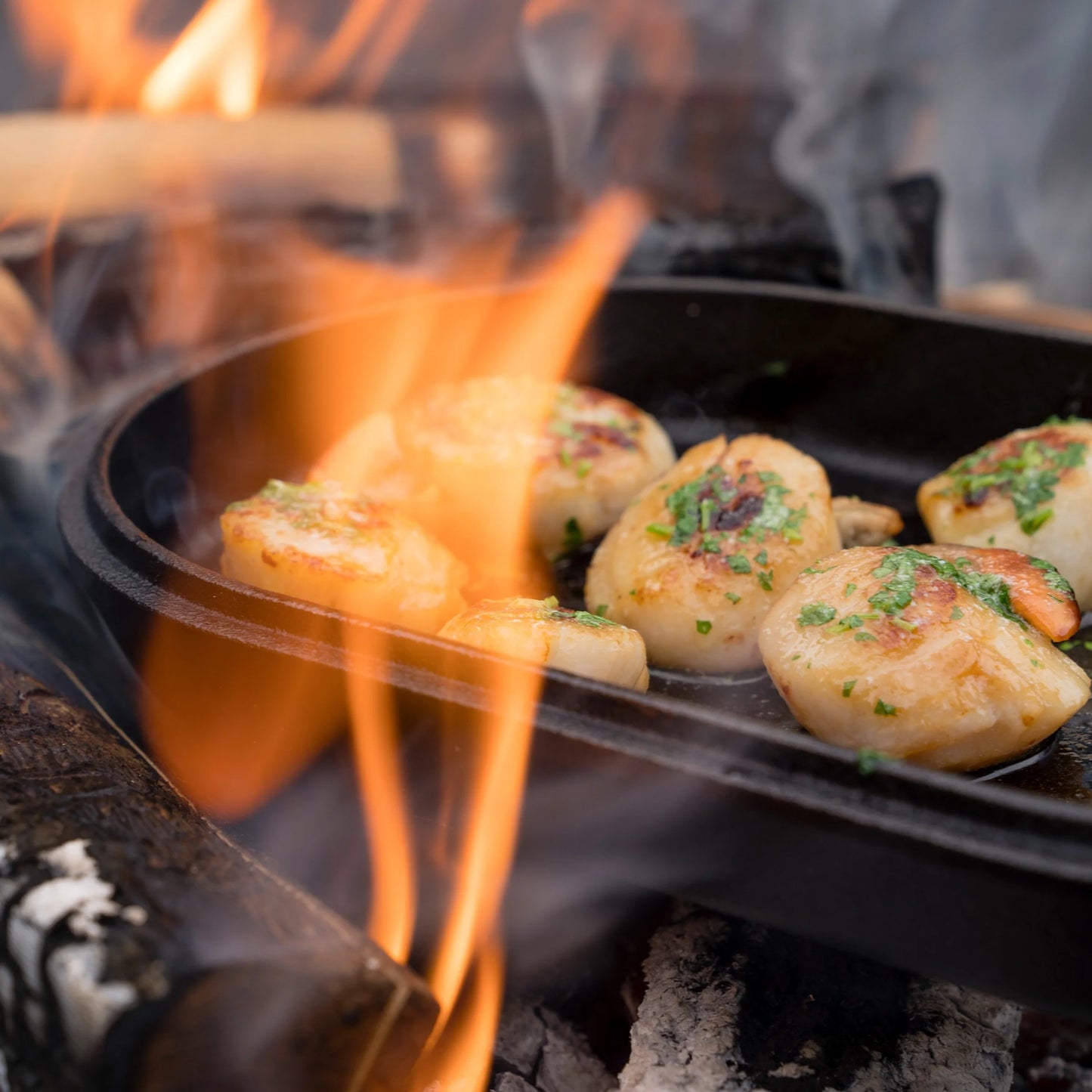 Sizzler Pan with Removable Handle