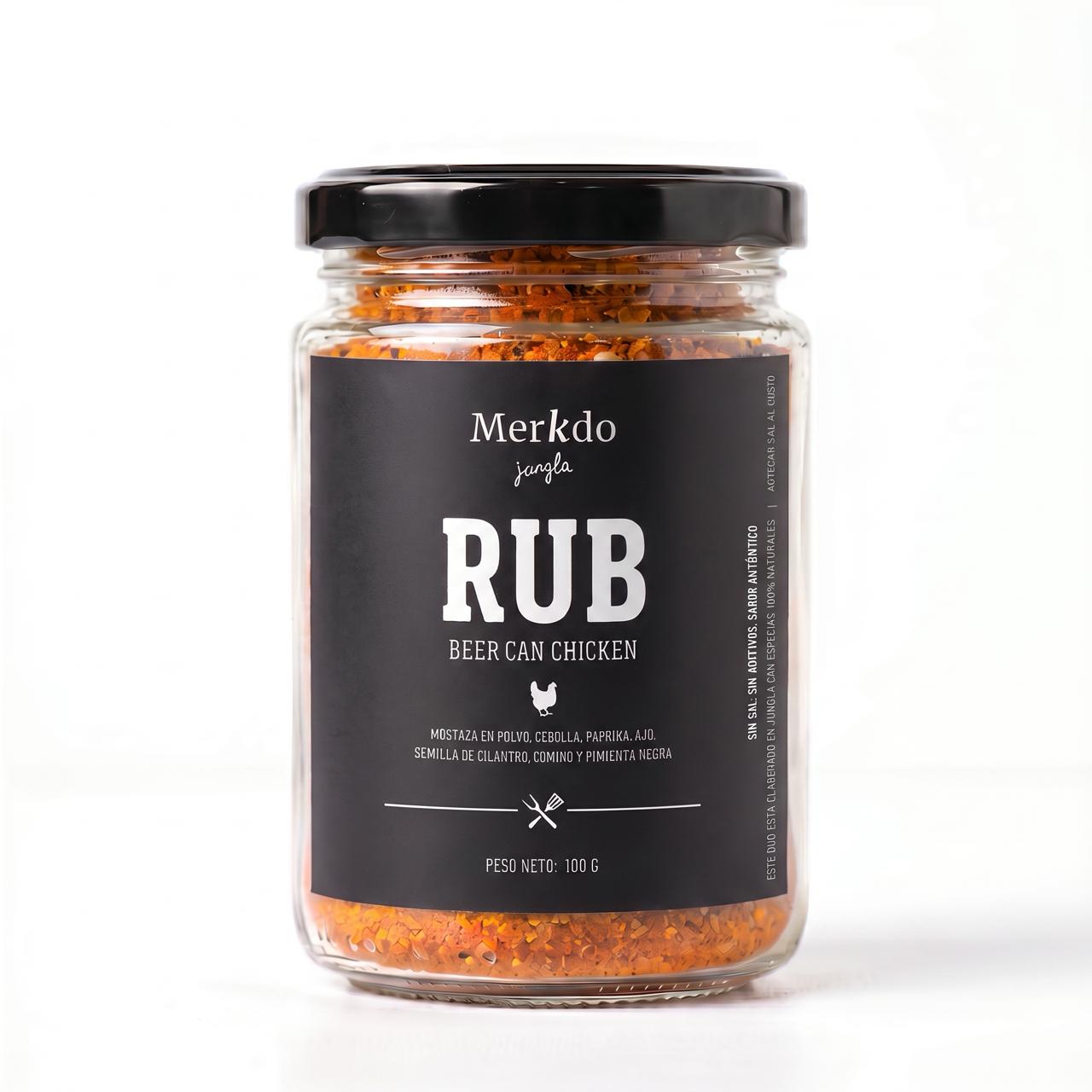 Rub Beer Can Chicken - Merkdo