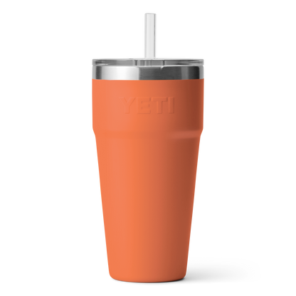 26 oz Stackable Cup with Straw Lid