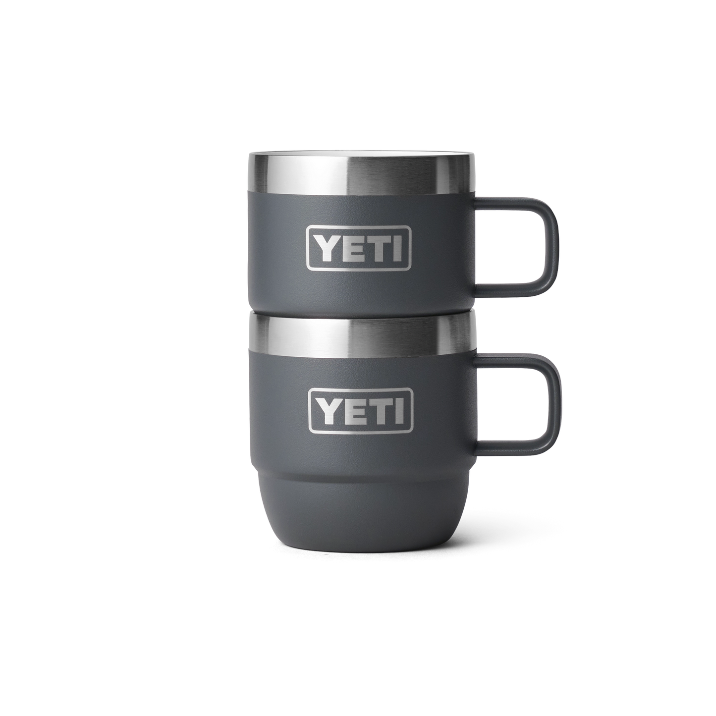 6 oz stackable mugs