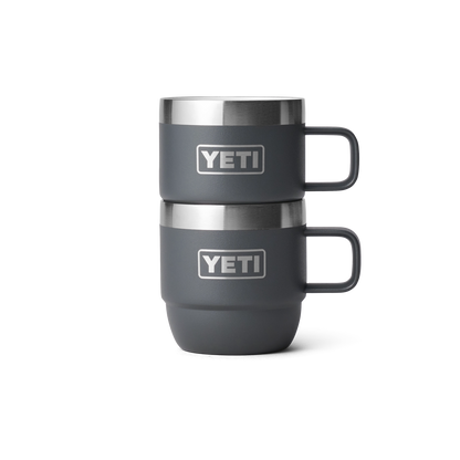 6 oz stackable mugs