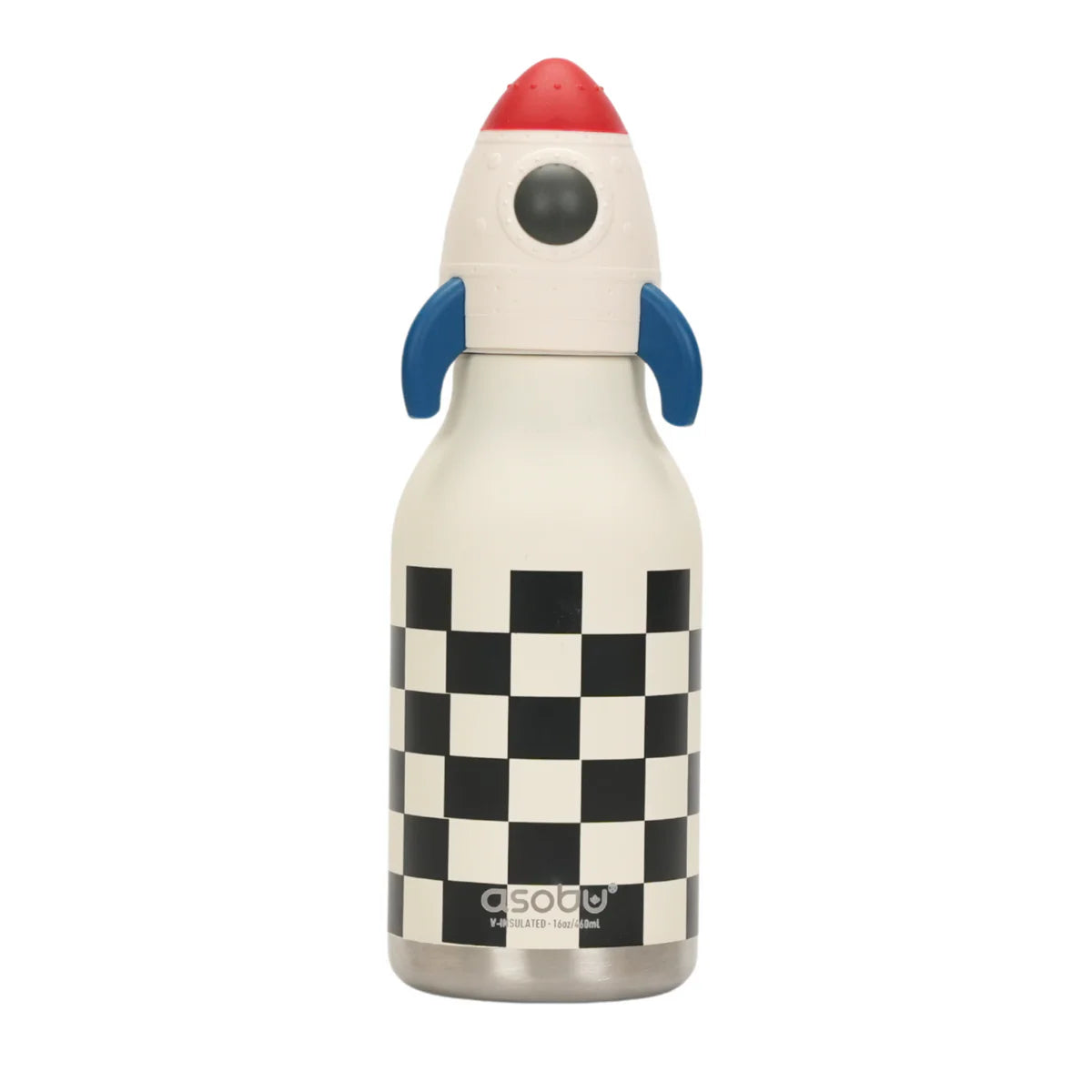 Rocket Checker Bestie Bottle - Cohete
